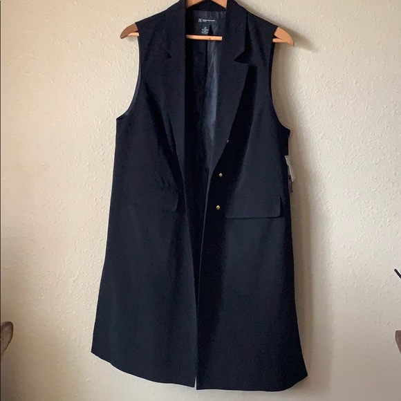 Black INC International Concepts Mariner Vest - Picture 2 of 8